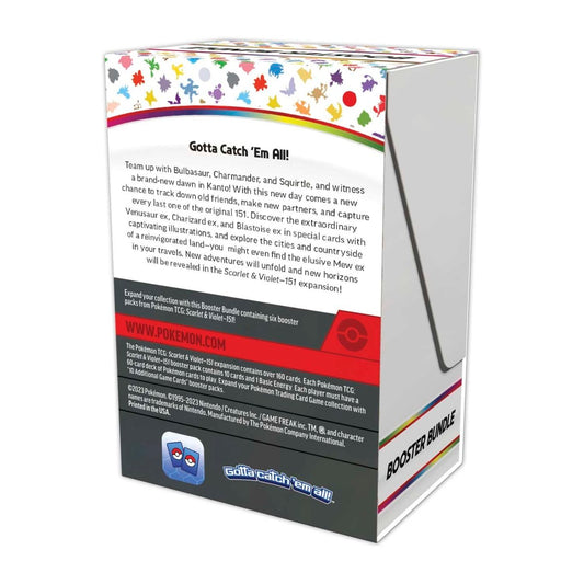 151 Pokemon Scarlet & Violet Booster Bundle